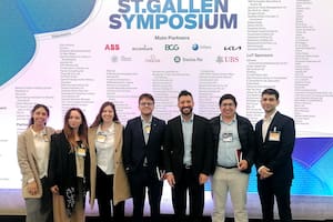 Fue récord la presencia de jóvenes argentinos en un foro académico con empresarios en Europa