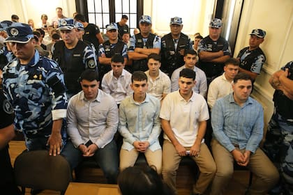 Los jóvenes condenados por el homicidio de Fernando Báez Sosa