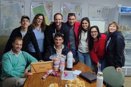 Los jóvenes de la la Asociación Rural de Salliqueló