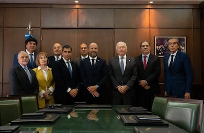 Los jueces de casación Diego Barroetaveña Guillermo Yacobucci, Javier Carbajo, Daniel Petrone, Angela Ledesma, Carlos Mahiques, Gustavo Hornos, Alejandro Slokar, Juan Carlos Gemignani y Mariano Borinsky