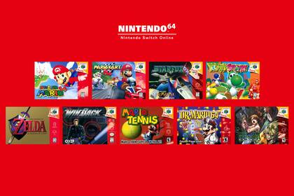 Los juegos de Nintendo 64 que llegaran a la Switch