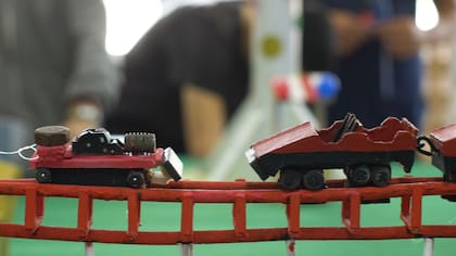 Los juegos realizados por los alumnos simulan el movimiento real