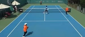 Pánico durante un torneo de tenis en Emiratos Árabes: escucharon explosiones y salieron corriendo de la cancha
