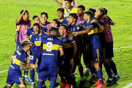 Boca celebra el título local