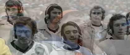 Los jugadores de la selección alemana interpretaron la canción del Mundial 1974