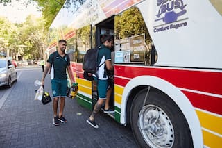 Sarmiento en Mendoza: no jugaron y volvieron a Junín con vino y aceite de oliva