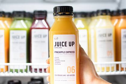Los jugos de Juice Up son perfectos para fortalecer el sistema inmunológico, y siguen vendiéndose vía take away o delivery