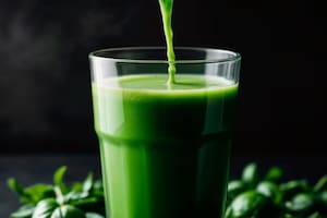 Los jugos verdes son ideales para cuidar y fortalecer el organismo