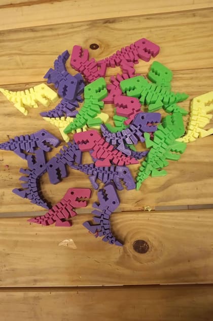 Los juguetes hechos con impresoras 3D serán donados a los chicos internados en los hospitales infantiles