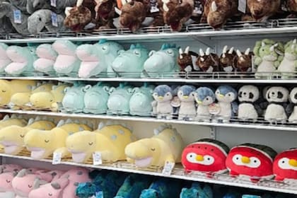 Los juguetes son muy populares en las tiendas de Daiso