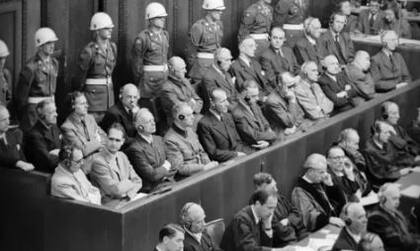 Los juicios de Nuremberg procesaron a líderes nazis