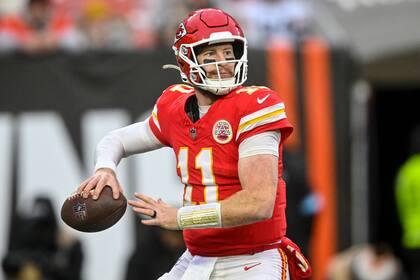 Los Kansas City Chiefs buscan un logro sin precedentes: ganar el título de la AFC por tercera vez consecutiva y convertirse en el primer equipo en la historia en conquistar tres Super Bowls seguidos (AP Foto/David Richard)