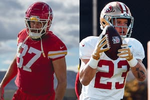 Los Kansas City Chiefs y los San Francisco 49ers se diputarán la final de la NFL (Foto Instagram @chiefs/ @49ers)