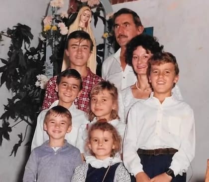 Los Krawczyk, de pequeños