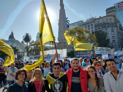 Los libertarios durante el tractorazo