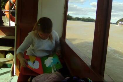 Los libros para chicos y adolescentes llegaron a una escuela del Delta