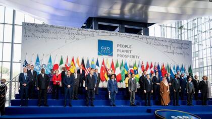 Los líderes del G20 llamaron a terminar la guerra en Ucrania.