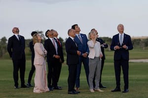 El video viral de Biden y Meloni durante un evento del G7