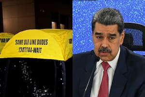 Llevan una carpa y cobran US$300 por un lugar privilegiado en la audiencia contra Nicolás Maduro