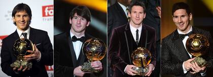 Los looks de Messi