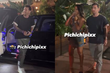 Los looks de Lionel Messi y Antonela Roccuzzo para cenar en Miami (Foto: Captura de video / Instagram @pichichipixx)