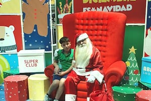Dónde sacarse fotos con Papá Noel en Rosario