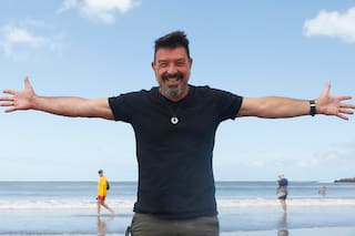 De Santo: por qué no vive con su esposa, sus experiencias con ovnis y el día que el fuego lo cercó