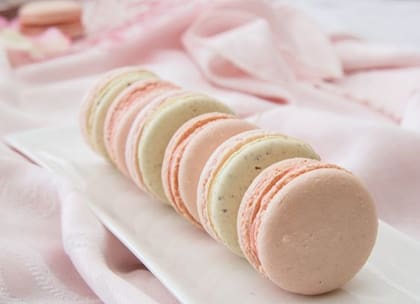 Los macarons de Vasalissa están hechos según la receta tradicional francesa, y son pura liviandad y sabor