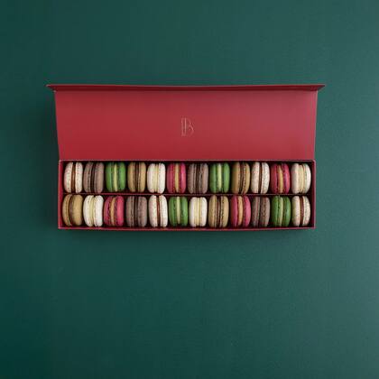 Los macarons que se ofrecen en la colección de El cascanueces