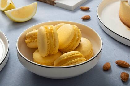 Los macarrons de limón son las nuevas piezas de la pastelería moderna.