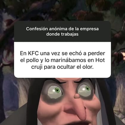 Los malos hábitos del ya reconocido KFC