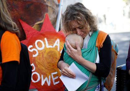 Los manifestantes salieron a las calles a exigir medidas urgentes a los líderes mundiales para combatir el cambio climático