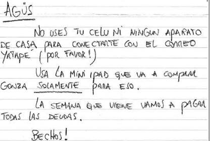 Los manuscritos secuestrados durante la investigación