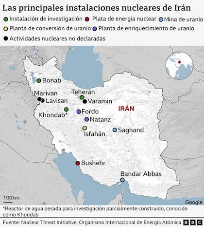 Los mapas y gráficos que muestran cómo fue "Martillo de Medianoche", la operación militar de EE.UU. contra Irán