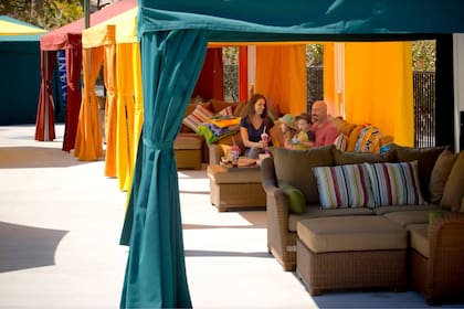 Los más grandes también tendrán oportunidades de relajarse en el Gilroy Gardens