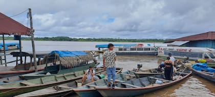 Los materiales de construcción solo se trasladan por vía fluvial a Santa Clotilde
