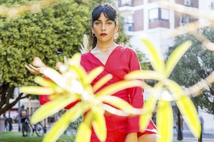 Los materiales para Jazmín aparecen del propio devenir de la existencia cotidiana.