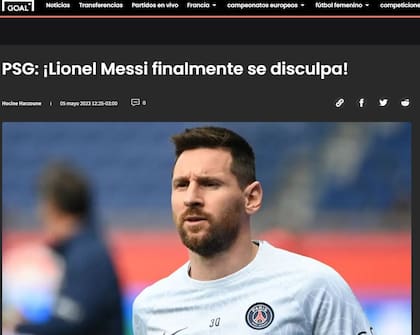 Los medios del mundo replicaron el pedido de disculpas de Lionel Messi