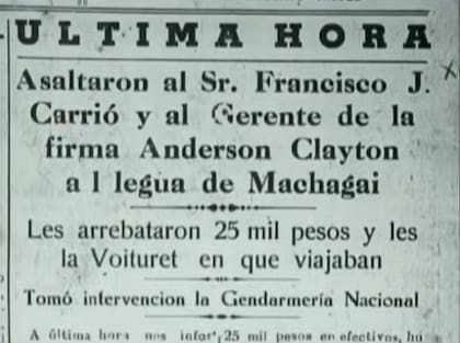 Los medios nacionales y locales seguían de cerca las andanzas de Peralta y los suyos