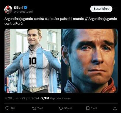 Los mejores memes de Argentina - Perú