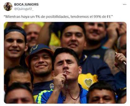 Los mejores memes de Boca-Bayern Múnich (Foto: Captura X @Quiroga12_)