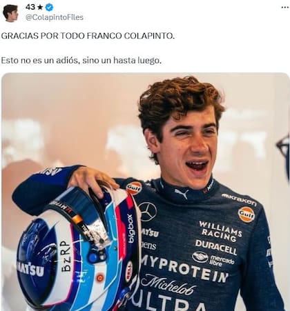 Los mejores memes de Franco Colapinto