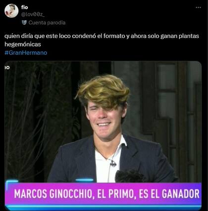 Los mejores memes de la consagración de Tato en Gran Hermano
