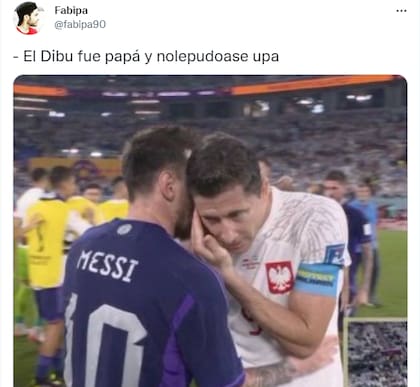 Los mejores memes del duelo entre Argentina y Polonia