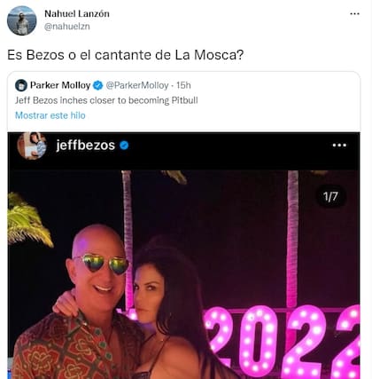 Los mejores memes del excéntrico look de Año Nuevo de Jeff Bezos