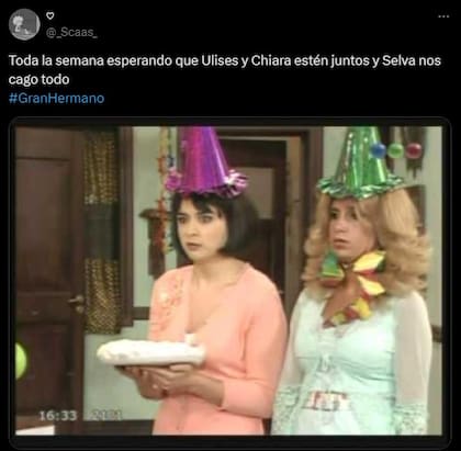 Los mejores memes del reencuentro entre Ulises y Chiara