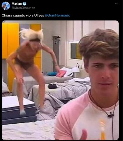 Los mejores memes del reencuentro entre Ulises y Chiara