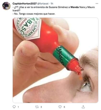 Los mejores memes en la previa de la entrevista de Susana a Wanda y Mauro