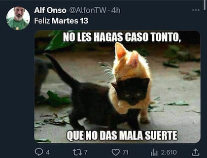 Los mejores memes por el martes 13