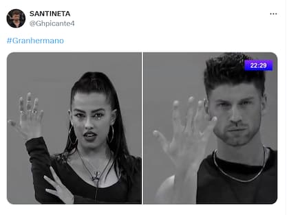 The best memes for the choreography in Big Brother 2025 (Photo: capture x @ghpicante4)